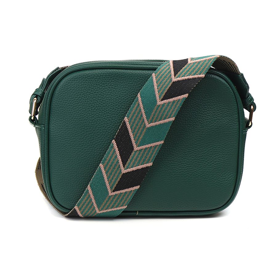 Bottle Green Crossbody Camera Bag