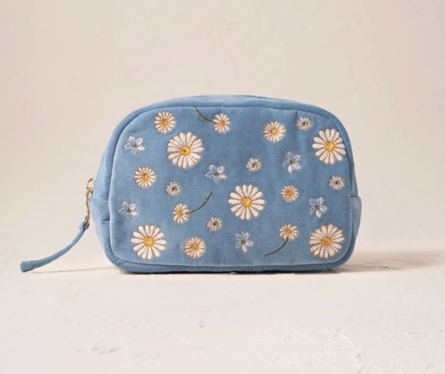 Daisy Dream Makeup Bag | Blue