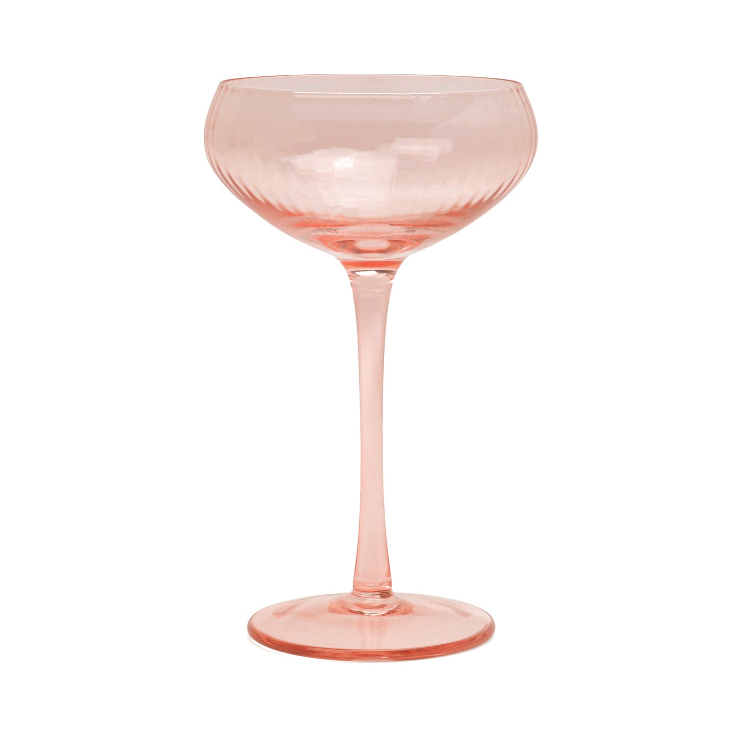 The Lou Coupe Cocktail Glasses | Set of 2 | Blush Pink | Here's How