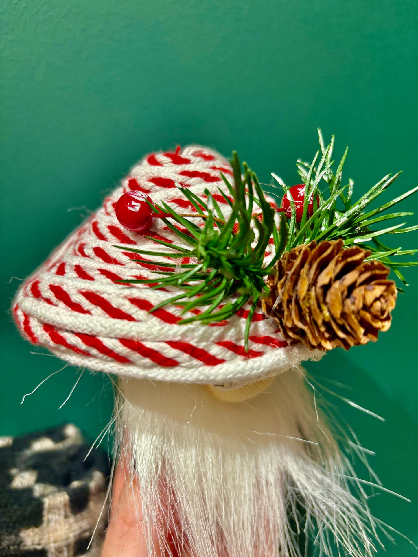 Red & White Hat Gonk Hanger