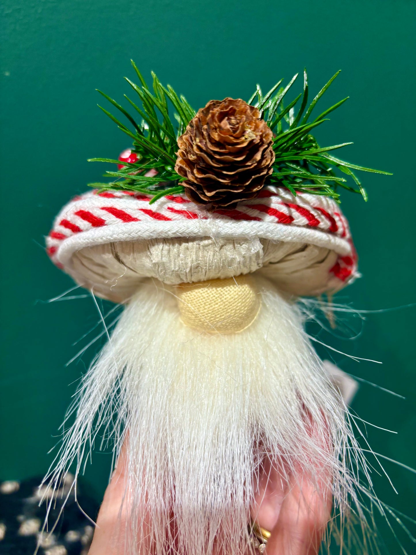 Red & White Hat Gonk Hanger