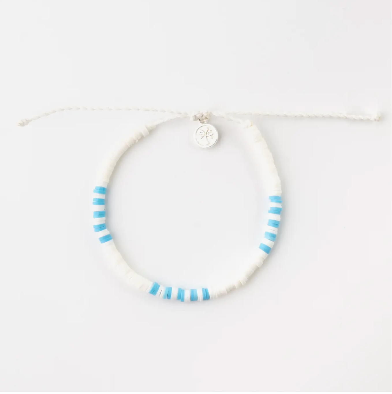 Malabar Clay Beaded Bracelet - Blue