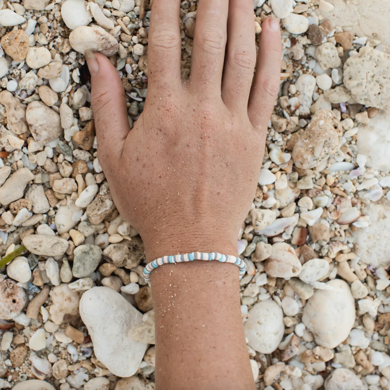 Avalon Clay Beaded Bracelet