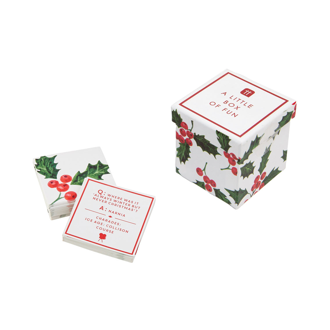 A Little box of fun Christmas trivia & charades