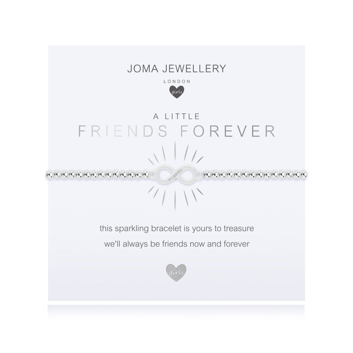Joma Jewellery | Children's A Littles | Forever Friends Bracelet