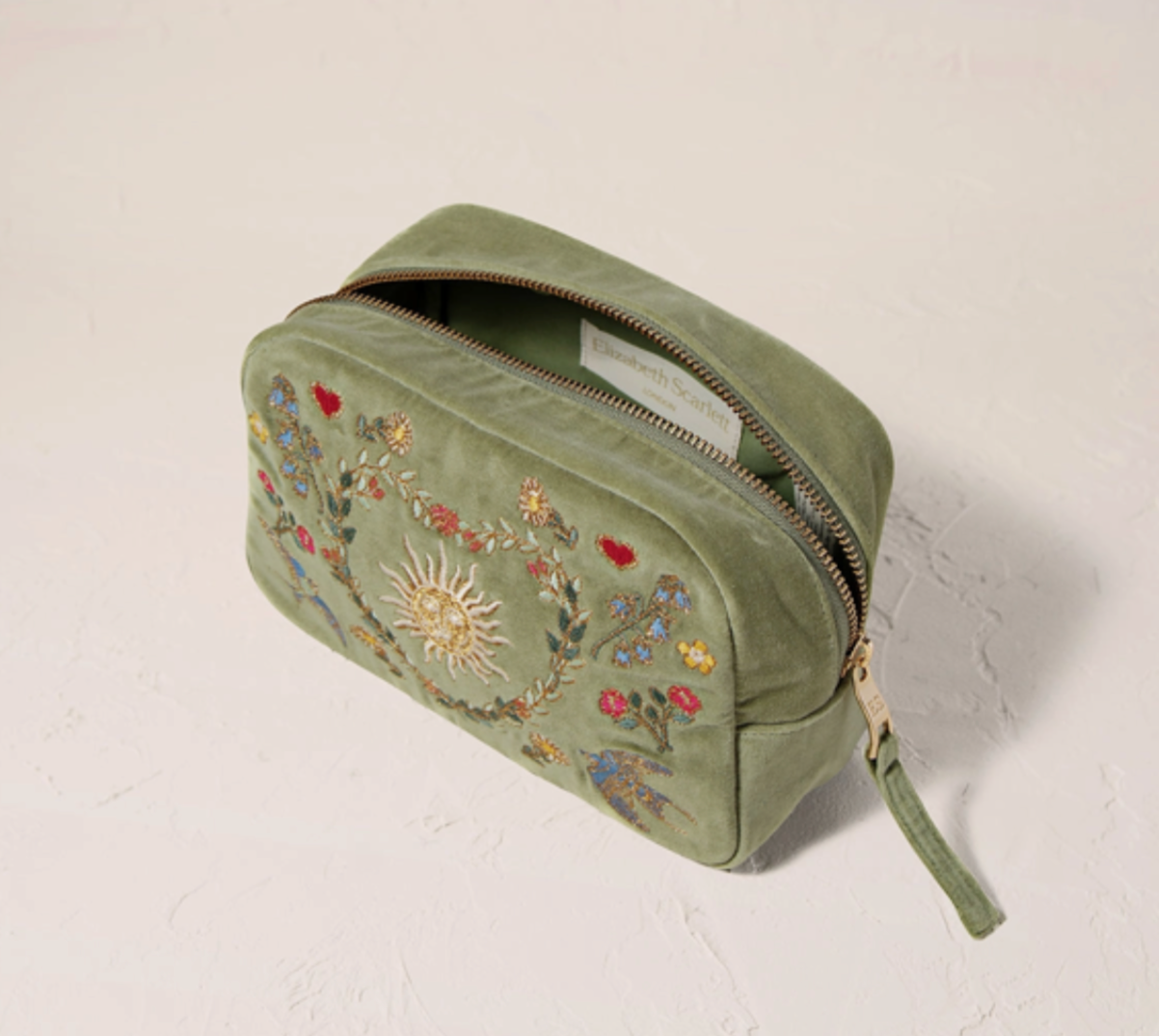 Earth Goddess Makeup Bag | Green