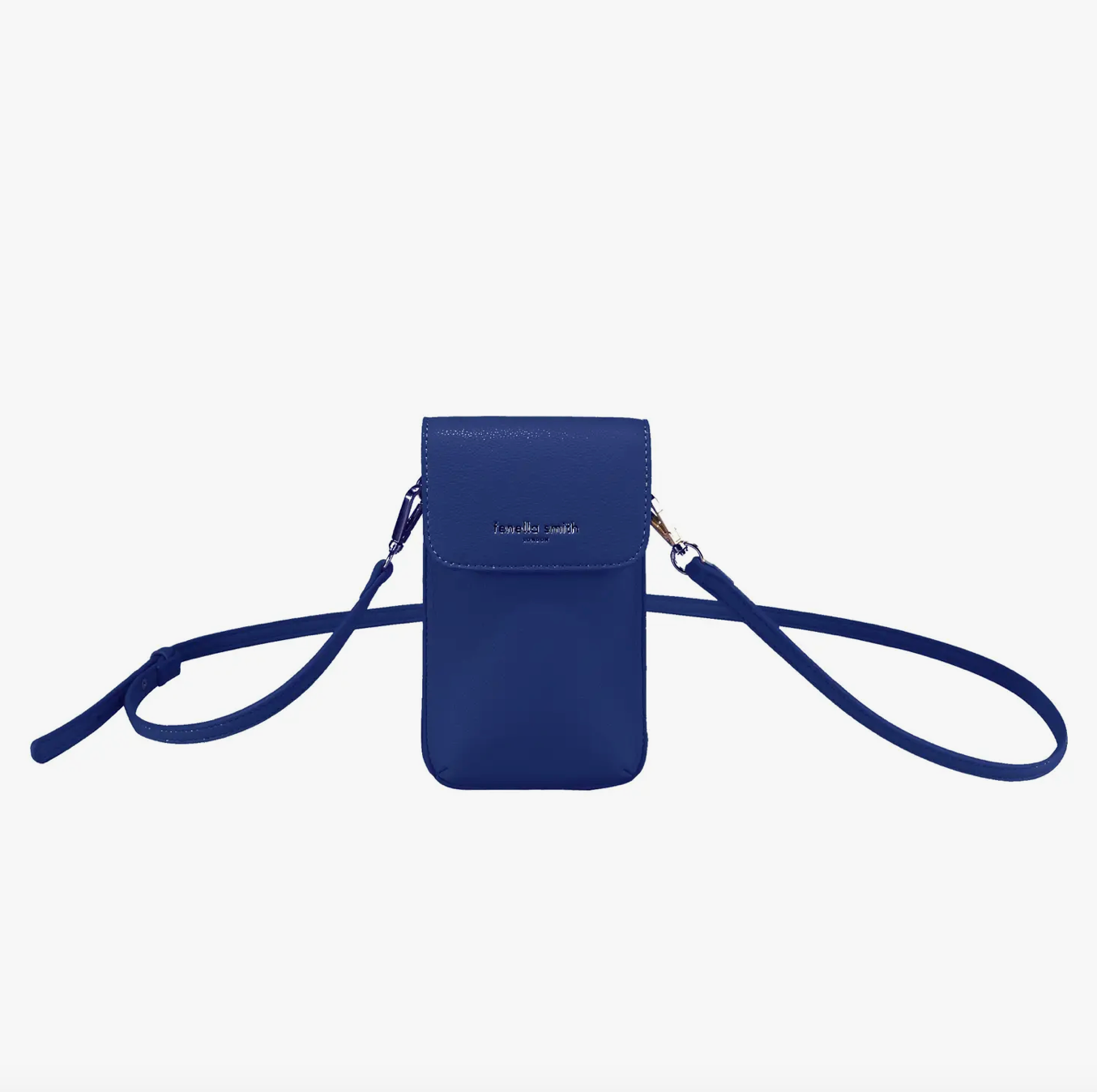 Vegan Leather Cross Body Phone Bag | Navy