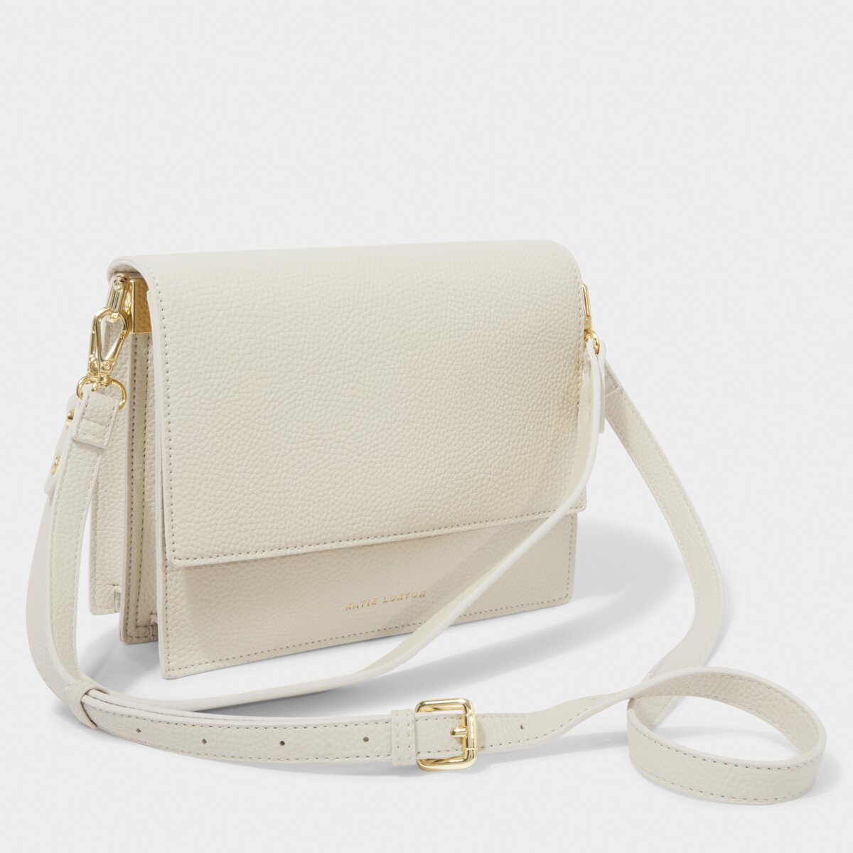 Katie Loxton | Orla Divided Crossbody Bag | Ecru