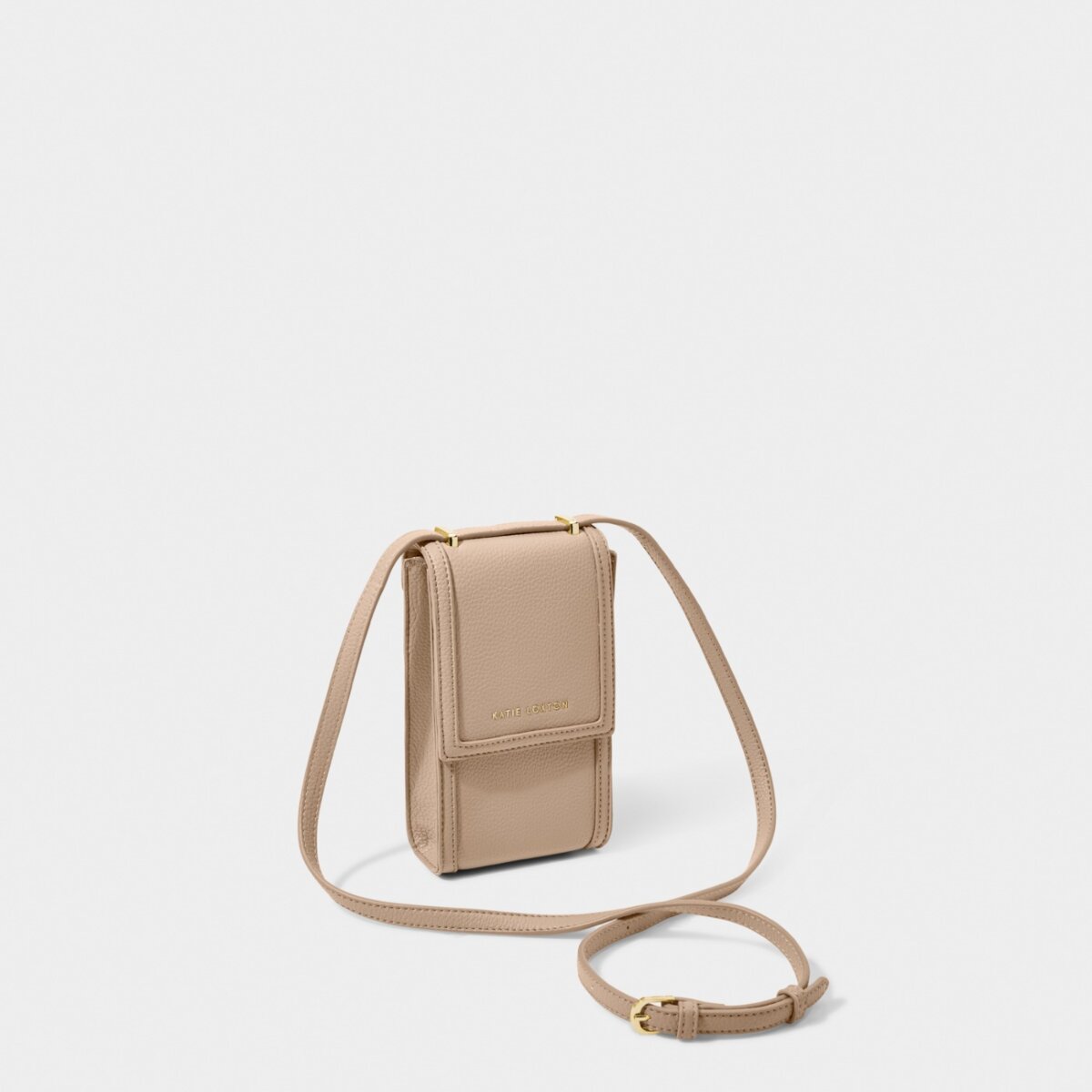Katie Loxton | Cleo Crossbody Phone Bag | Soft Tan