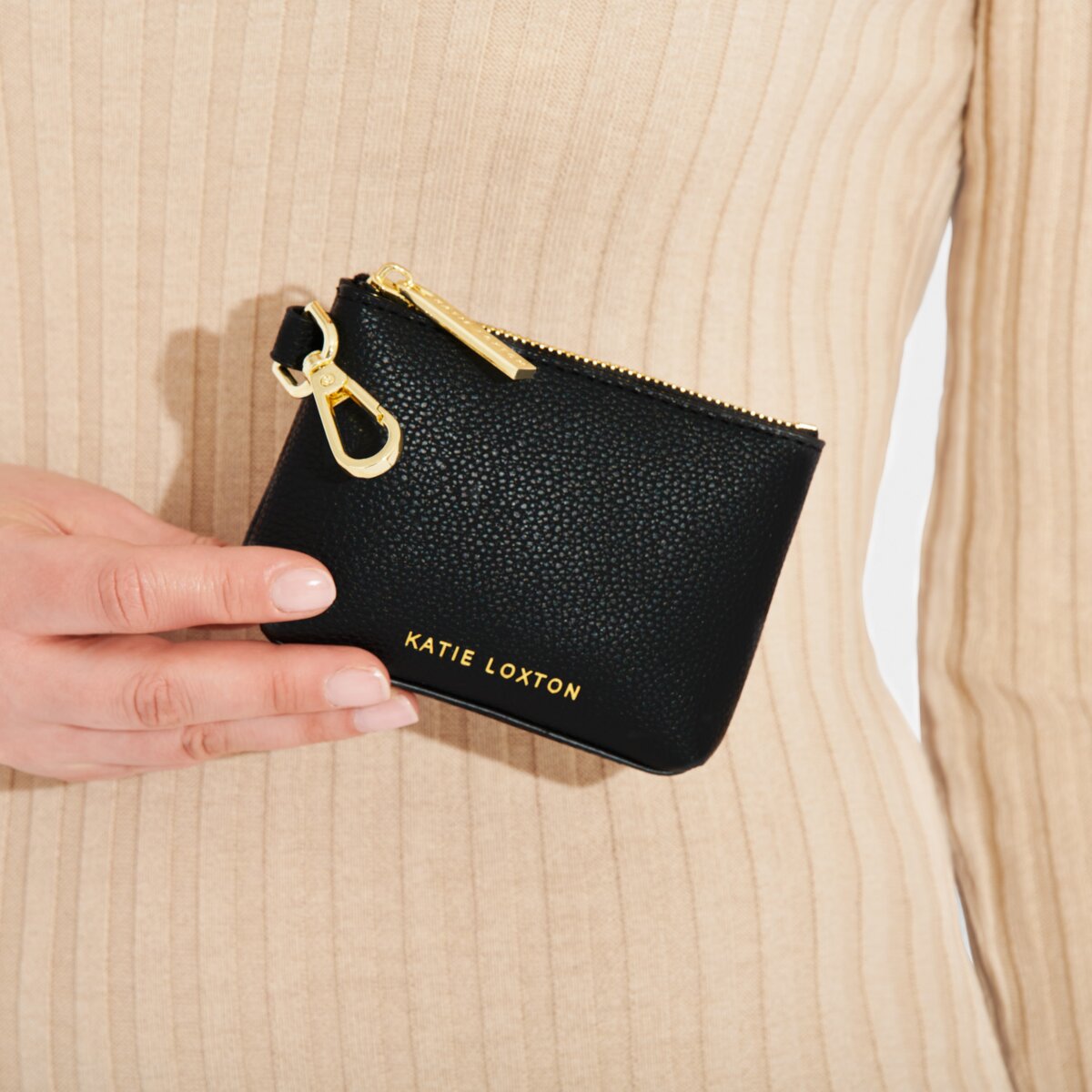 Katie Loxton | Evie Clip On Purse | Black