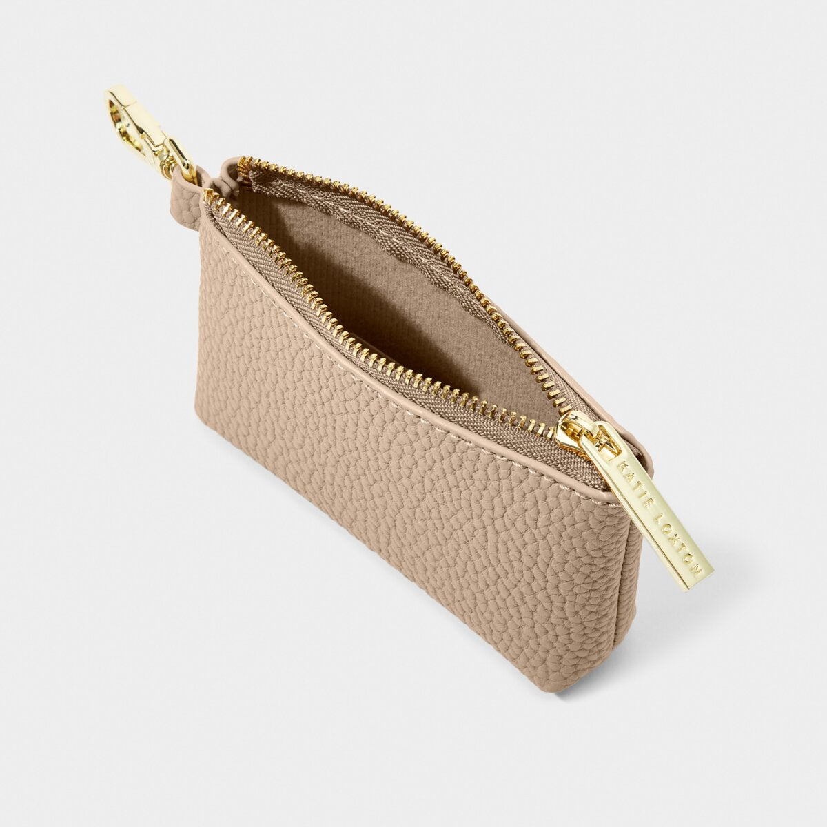Katie Loxton | Evie Clip On Purse | Soft Tan