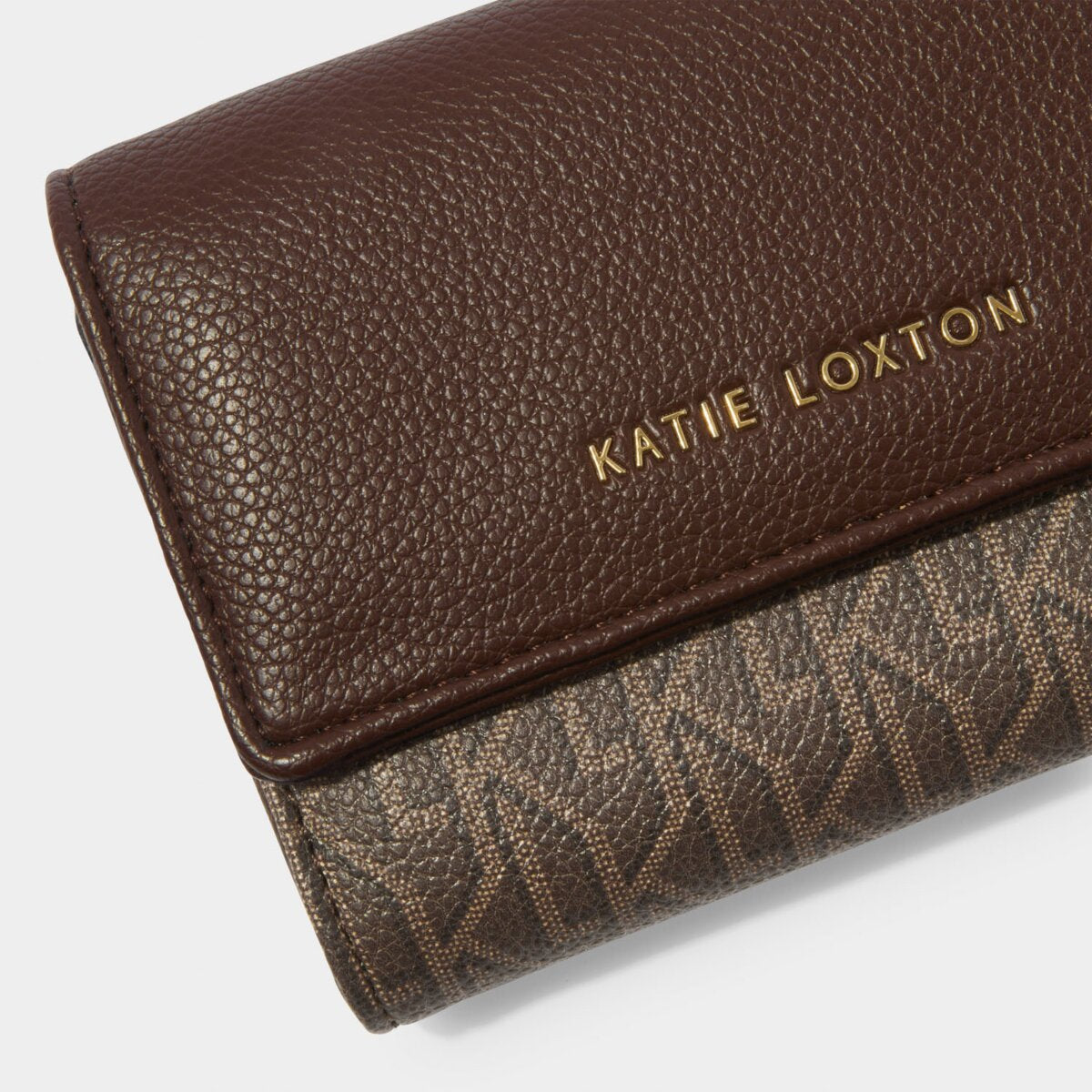 Katie Loxton Signature Purse | Chocolate