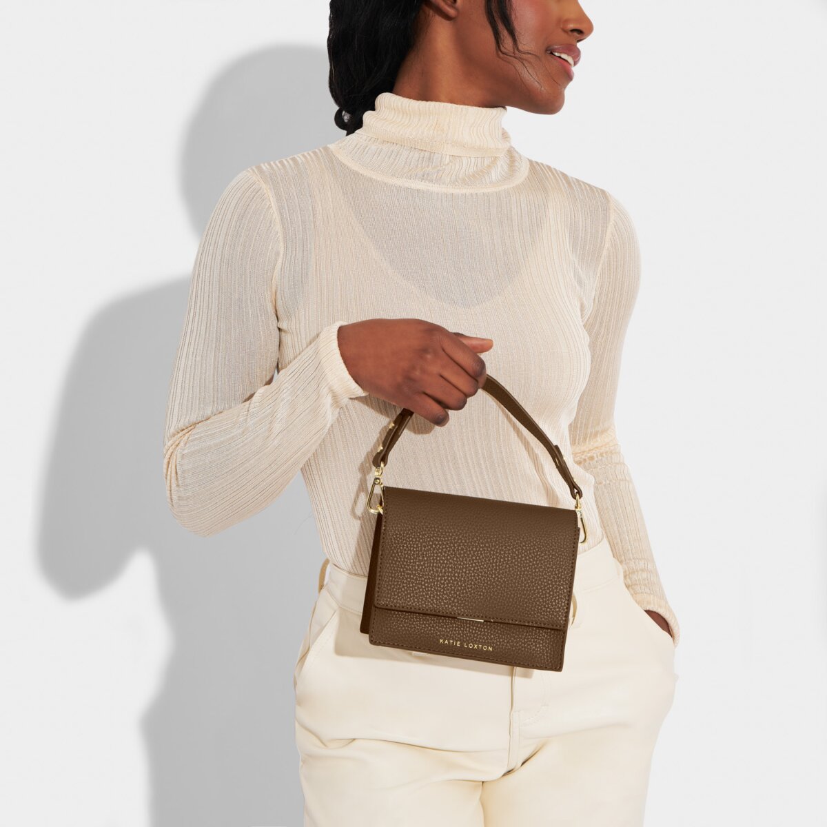 Katie Loxton | Mini Orla Crossbody Bag | Mink