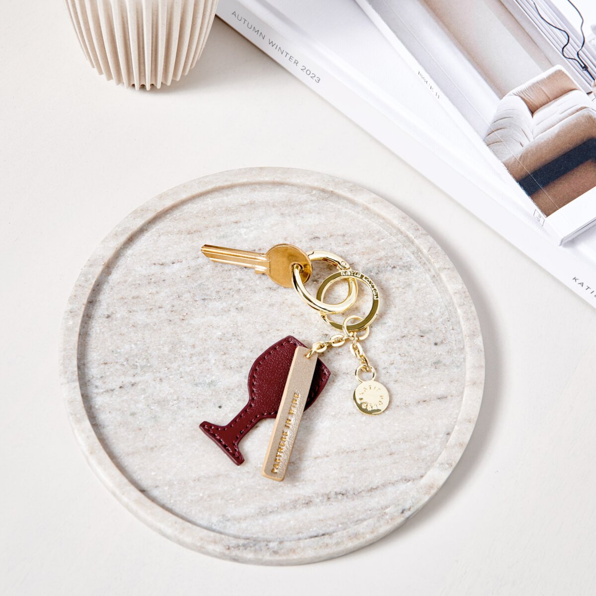 Katie Loxton | Partners In Wine Keyring