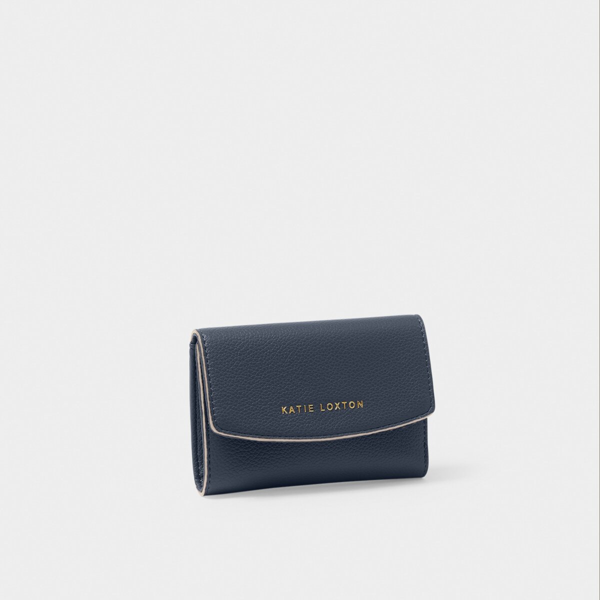 Katie Loxton | Marni Purse | Slate Blue with Contrast Trim