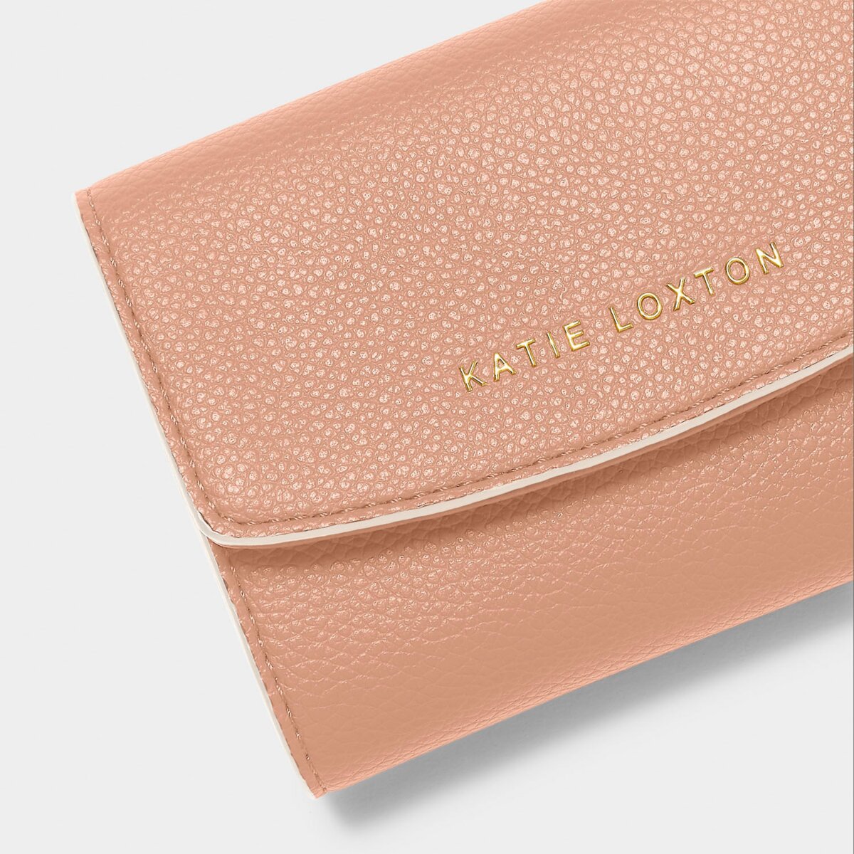 Katie Loxton | Marni Purse | Peony Blush with Off-White Trim