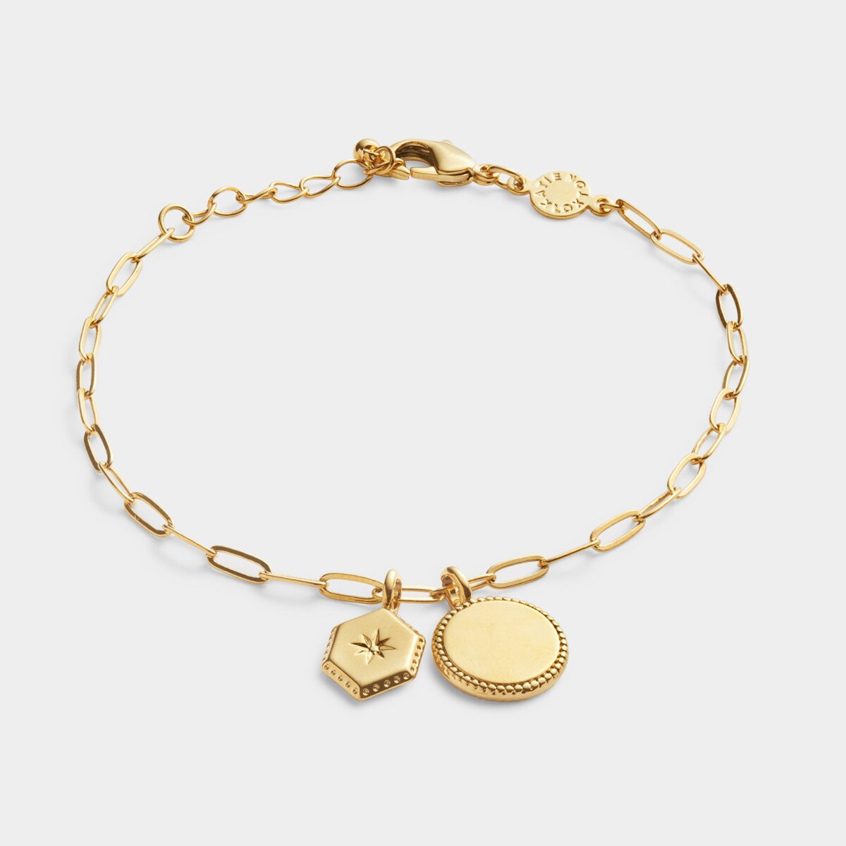 Katie Loxton | Soul Sister Waterproof Gold Charm Bracelet