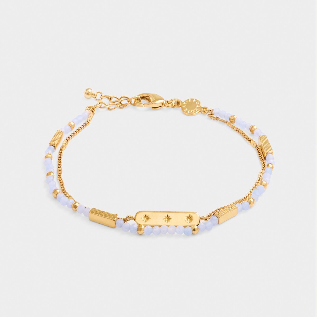 Katie Loxton | Birthstone Bracelet | March | Aqua Crystal