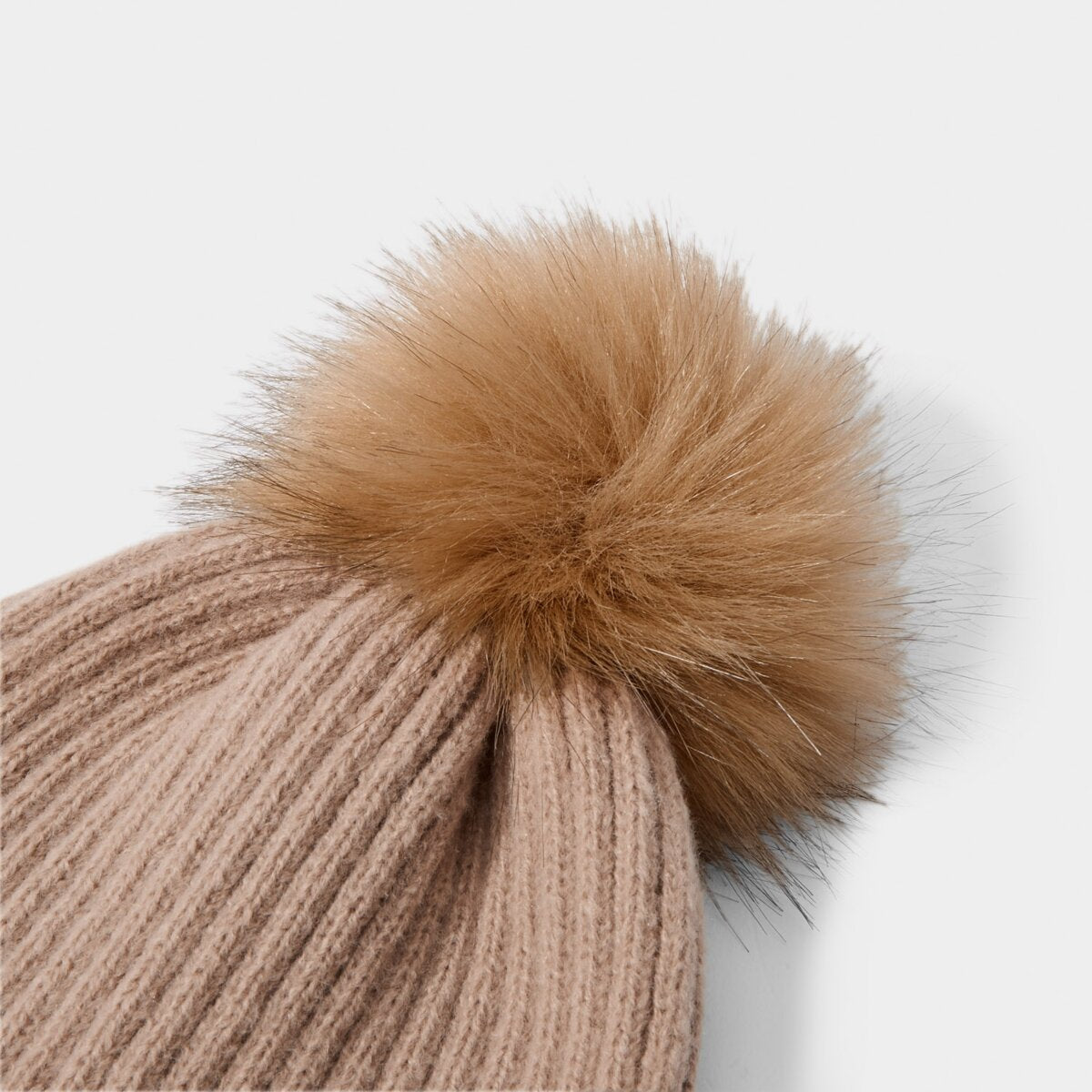 Katie Loxton | Knitted Hat | Soft Tan
