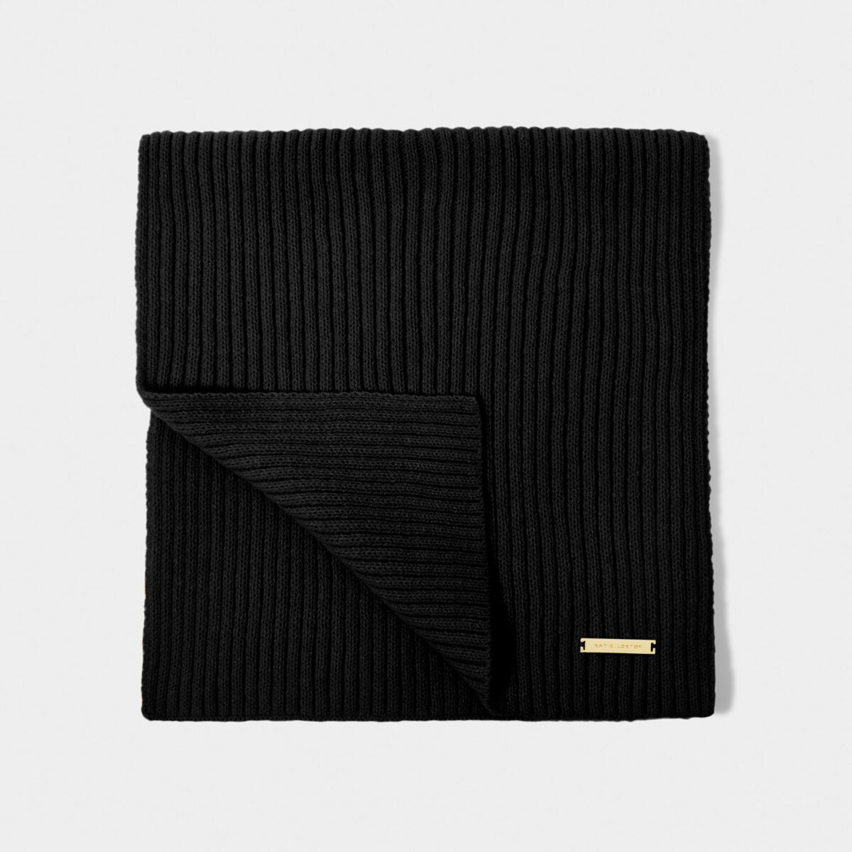 Katie Loxton | Knitted Winter Scarf | Black