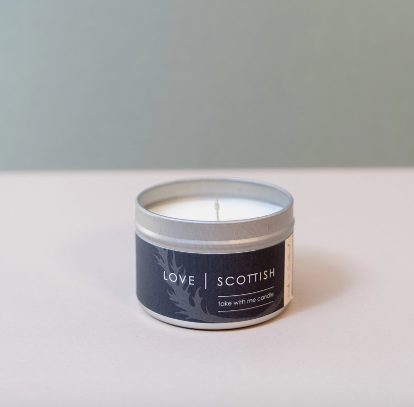 Lime, Basil & Mandarin | Tin Travel Candle