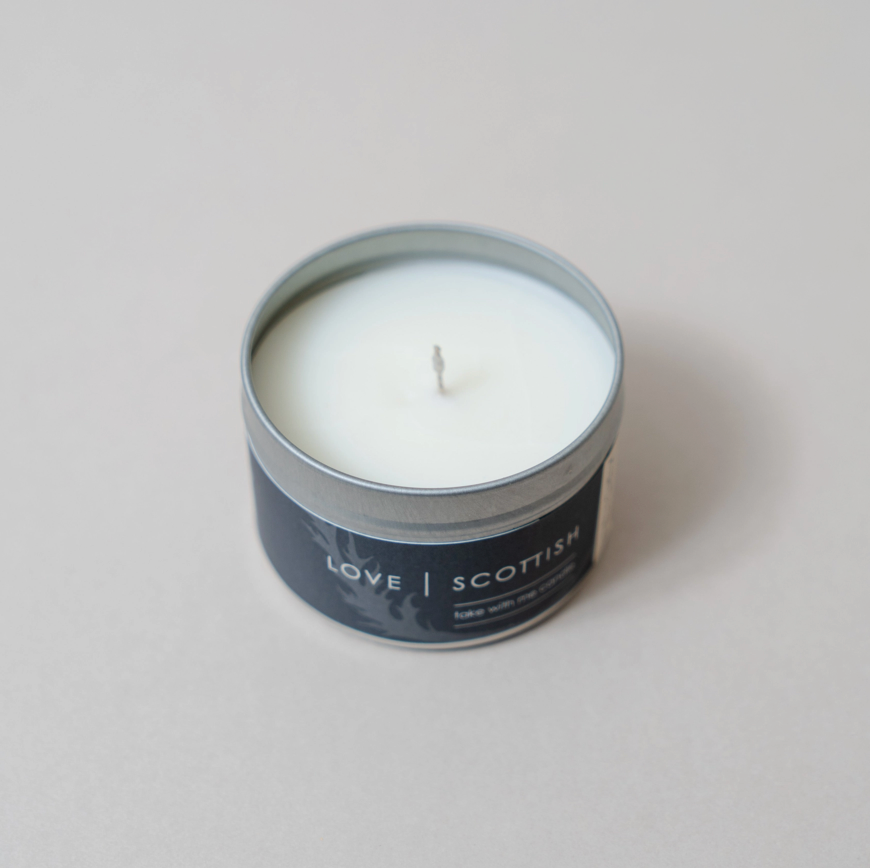 Highland Bay |Tin Travel Candle