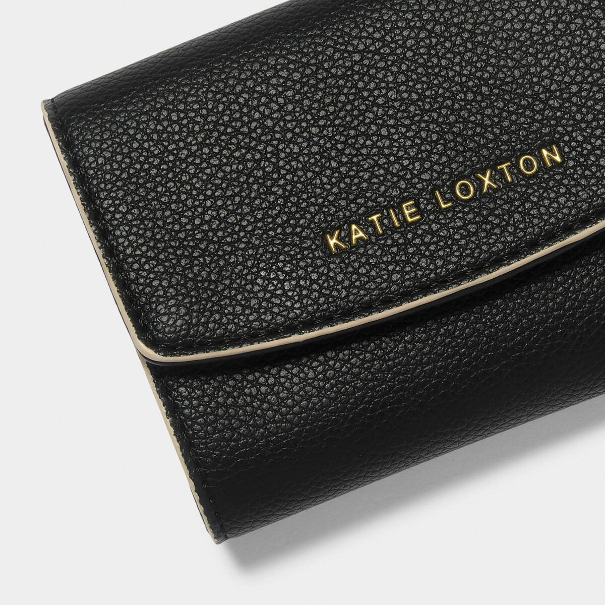 Katie Loxton | Marni Purse | Black with Contrast Trim