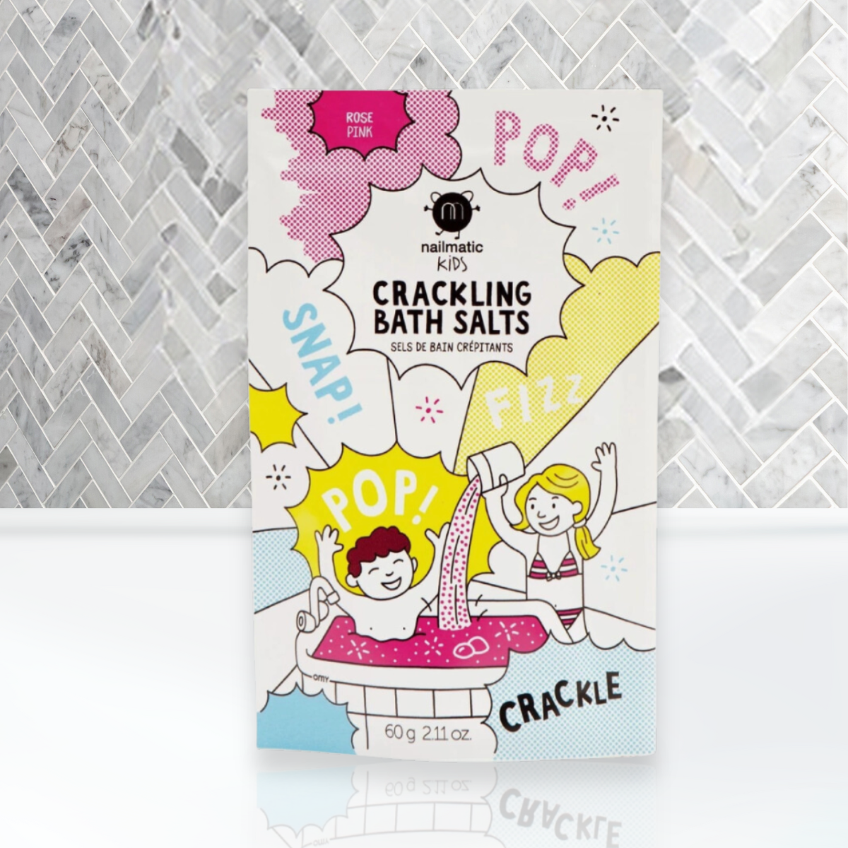 Crackling Bath Salts | Pink