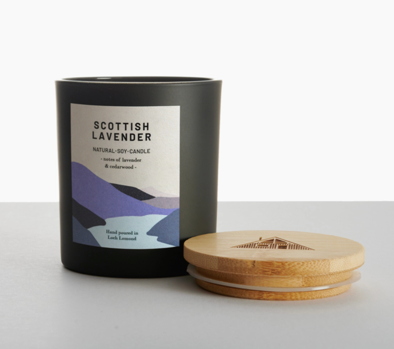 Scottish Lavender Loch Lomond Soy Wax Candle
