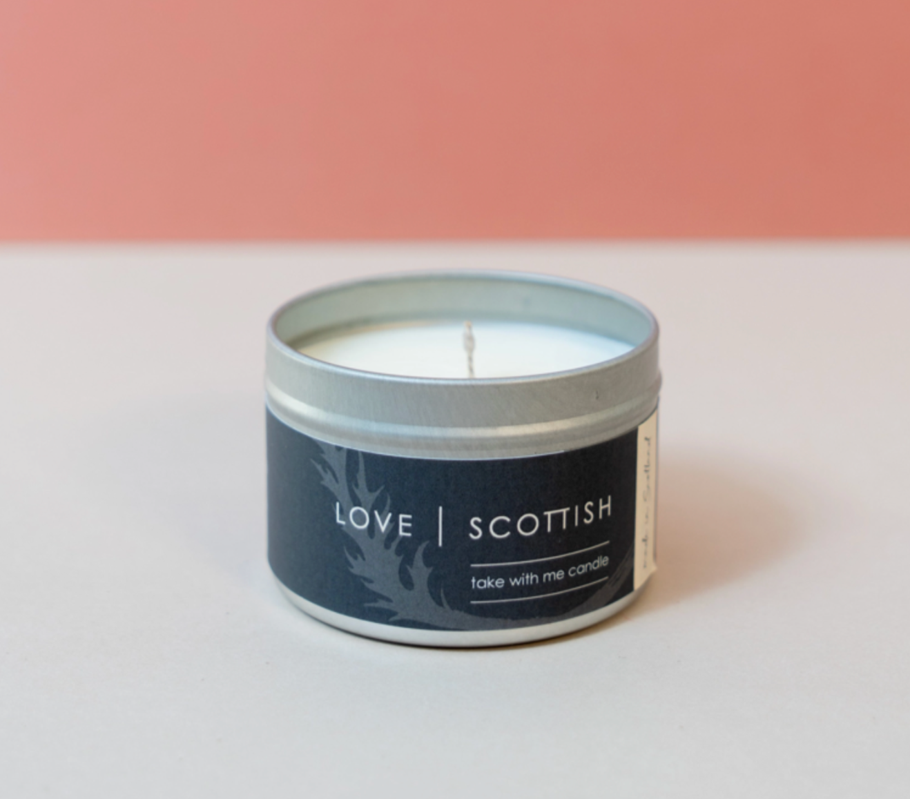 Scottish Rose | Tin Travel Candle