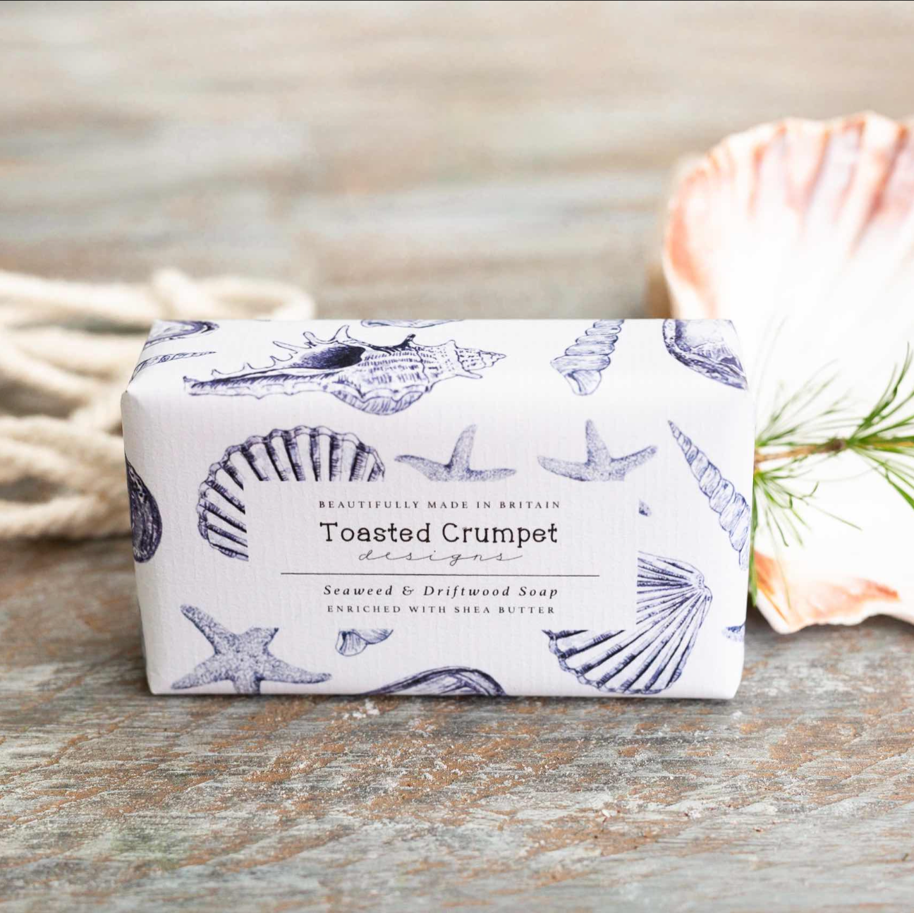 Seaweed & Driftwood Luxury Triple Milled Soap Bar