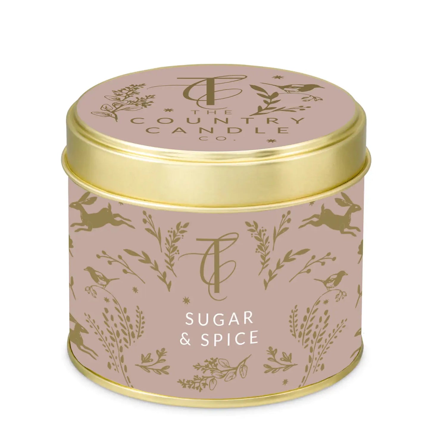 Sugar & Spice Christmas Candle Tin