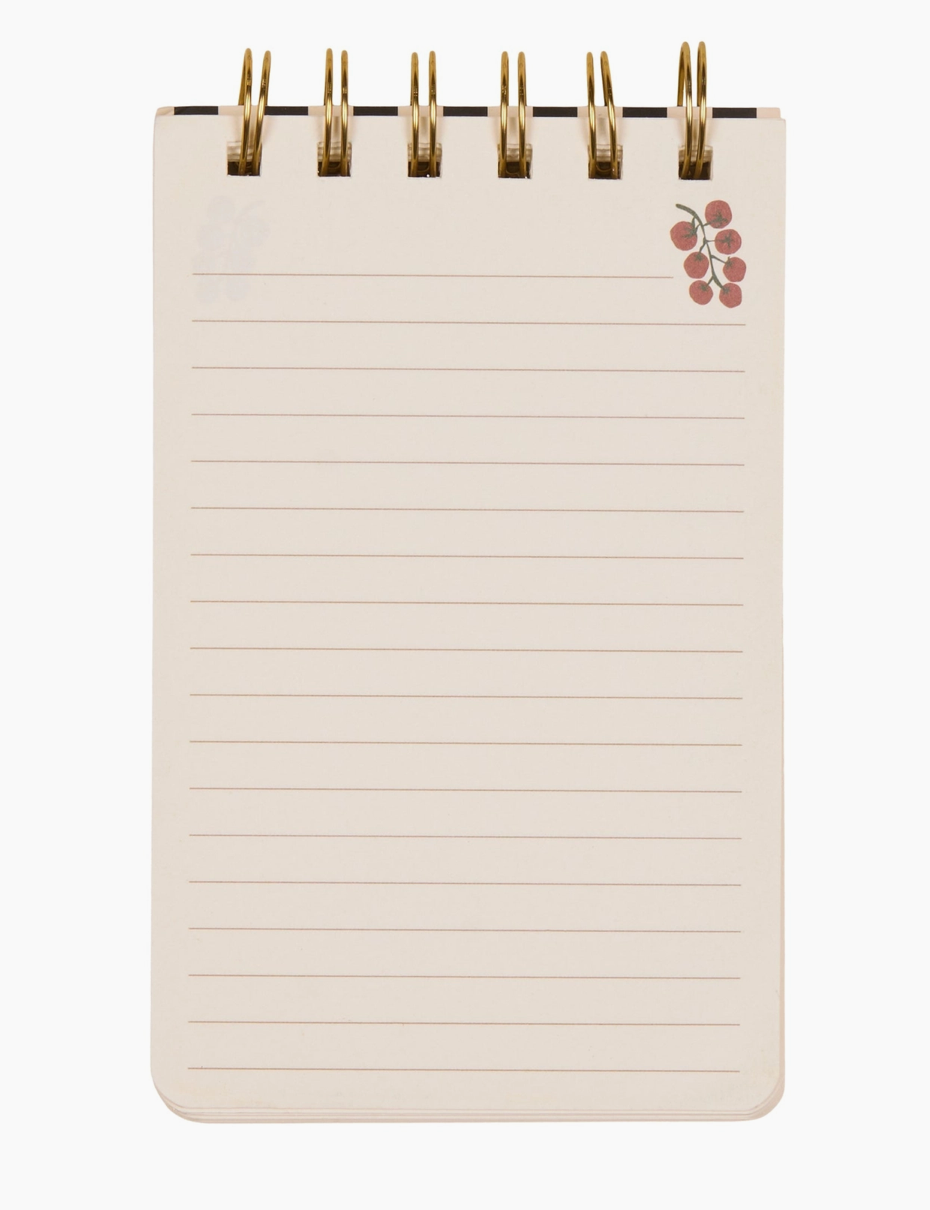 Heirloom Tomato Wirebound Notepad