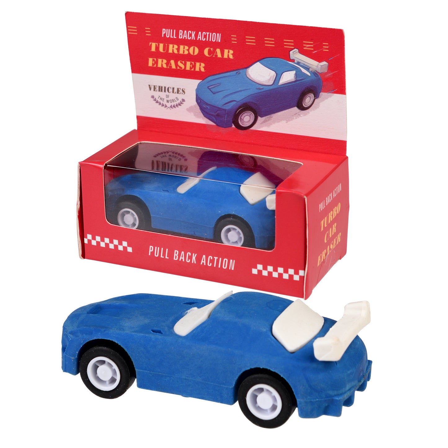 Pull-Back Super Car Eraser