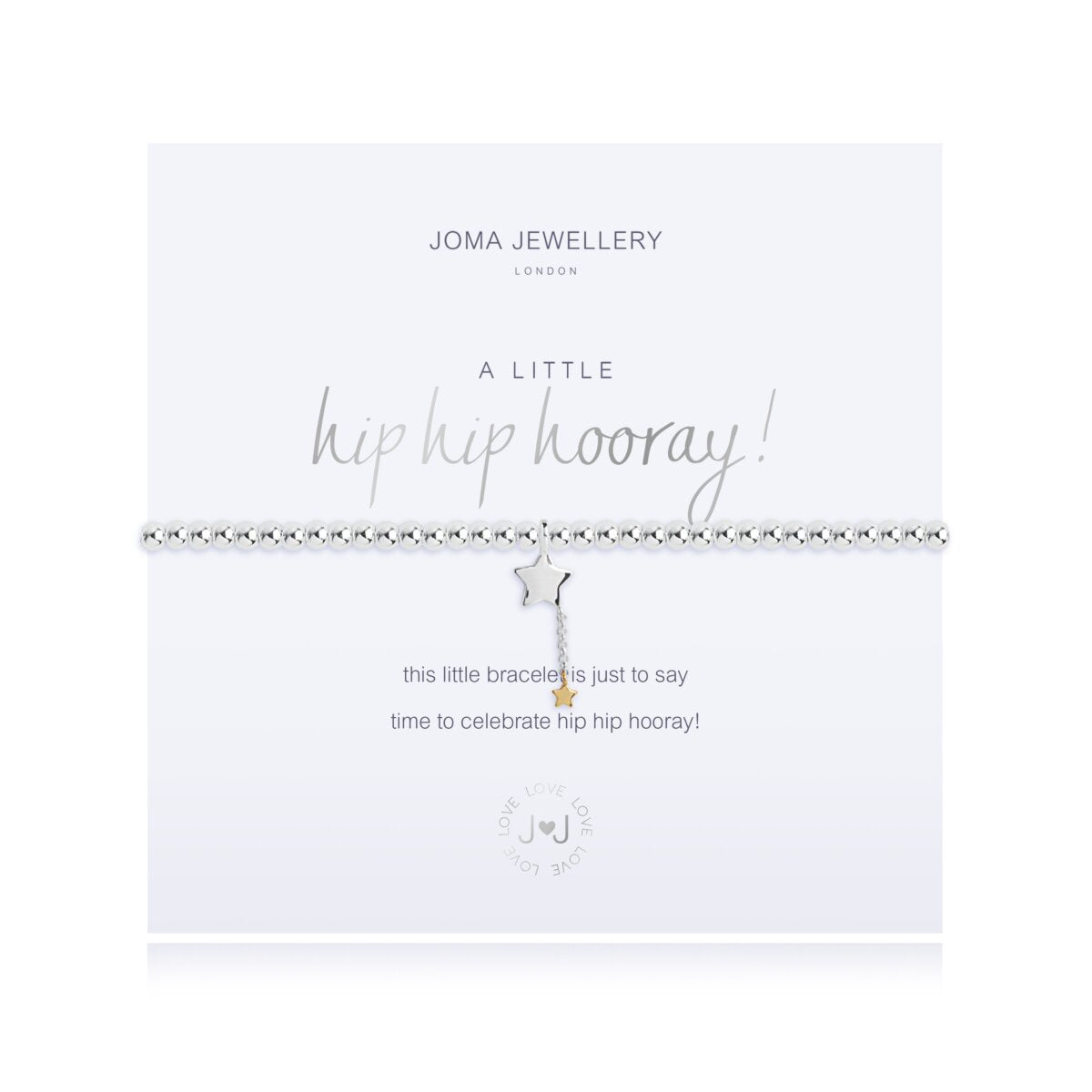 hip hip hooray Joma Jewellery silver bracelet