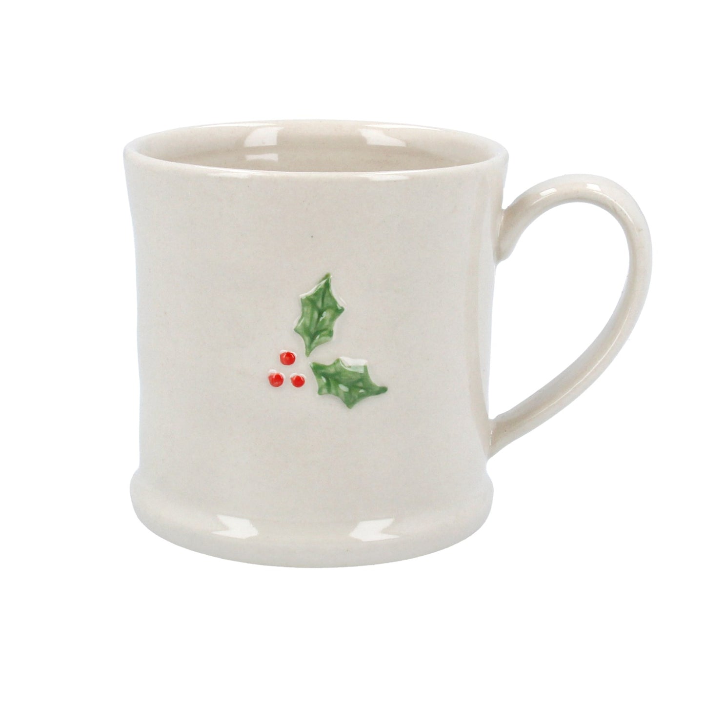 Ceramic Holly Christmas Mini Mug