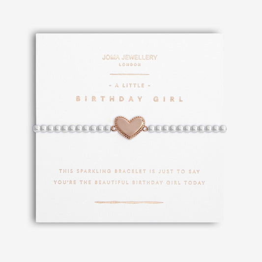 A Little Birthday Girl Bracelet - Joma Jewellery