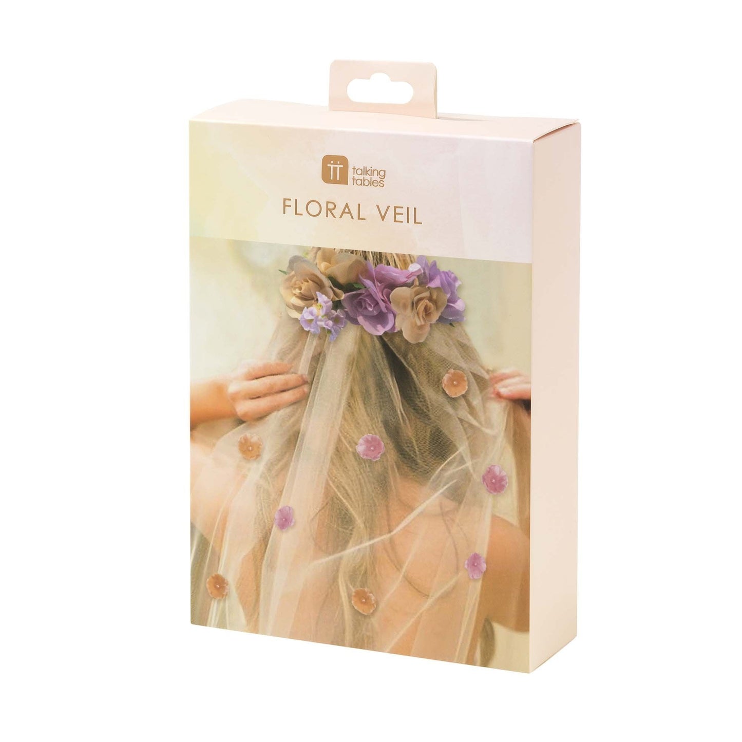 Hen Party Bride-To-Be Floral Veil