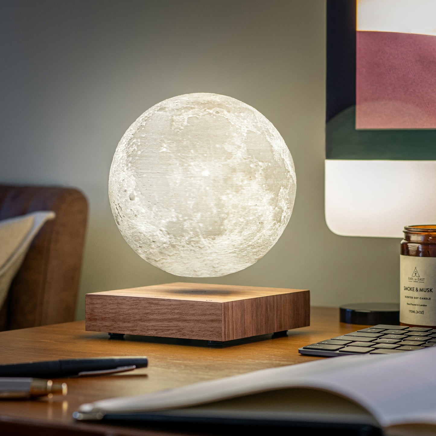 Floating Moon Lamp