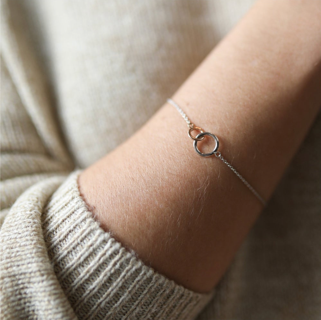 Kelso interlocking circles bracelet