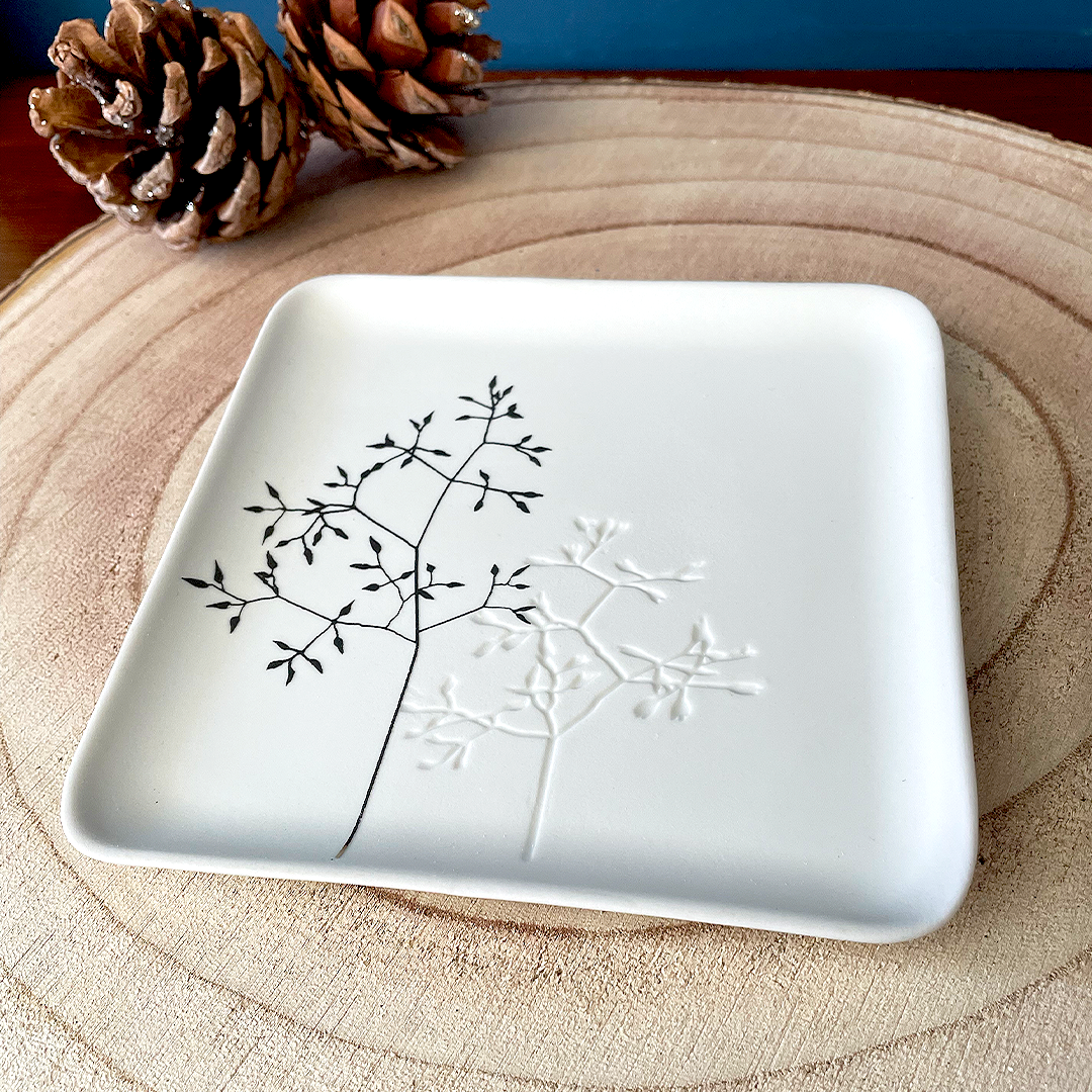 Gold Branch Trinket Plate