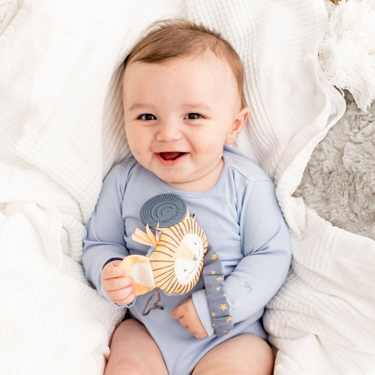 Bertie The Lion Handychew Teething Toy