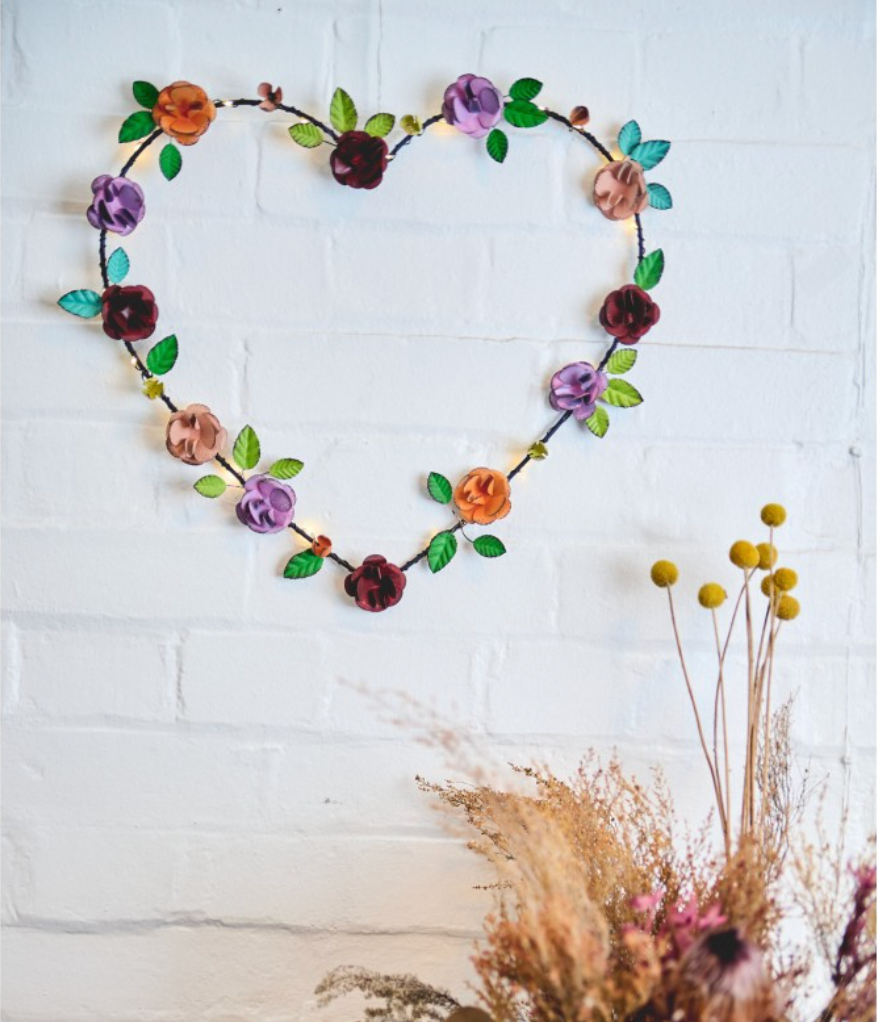 Rose Heart Wreath