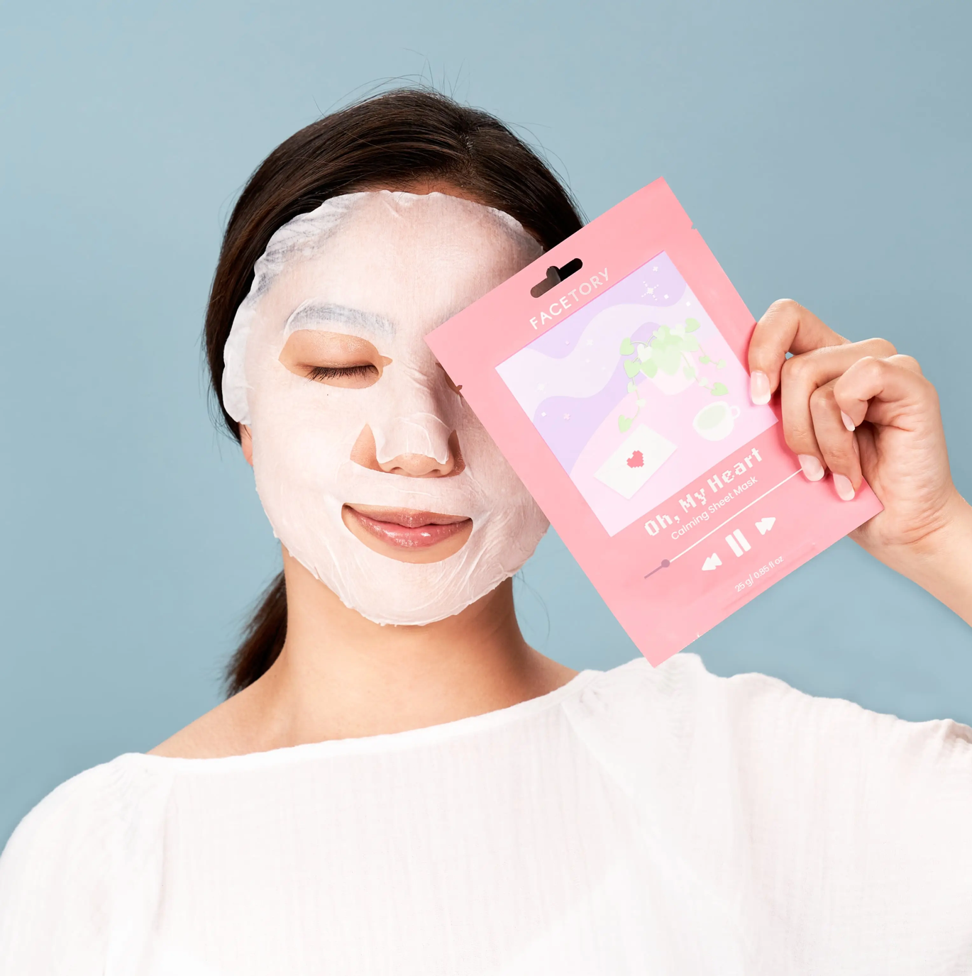 Oh My Heart Calming Sheet Mask