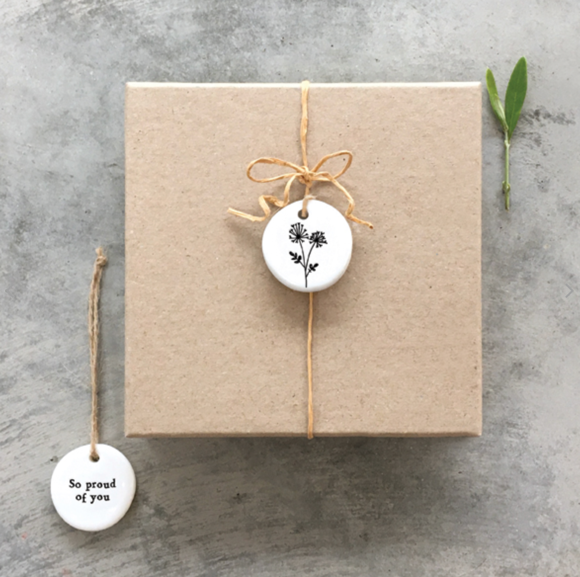So proud of you keepsake token gift