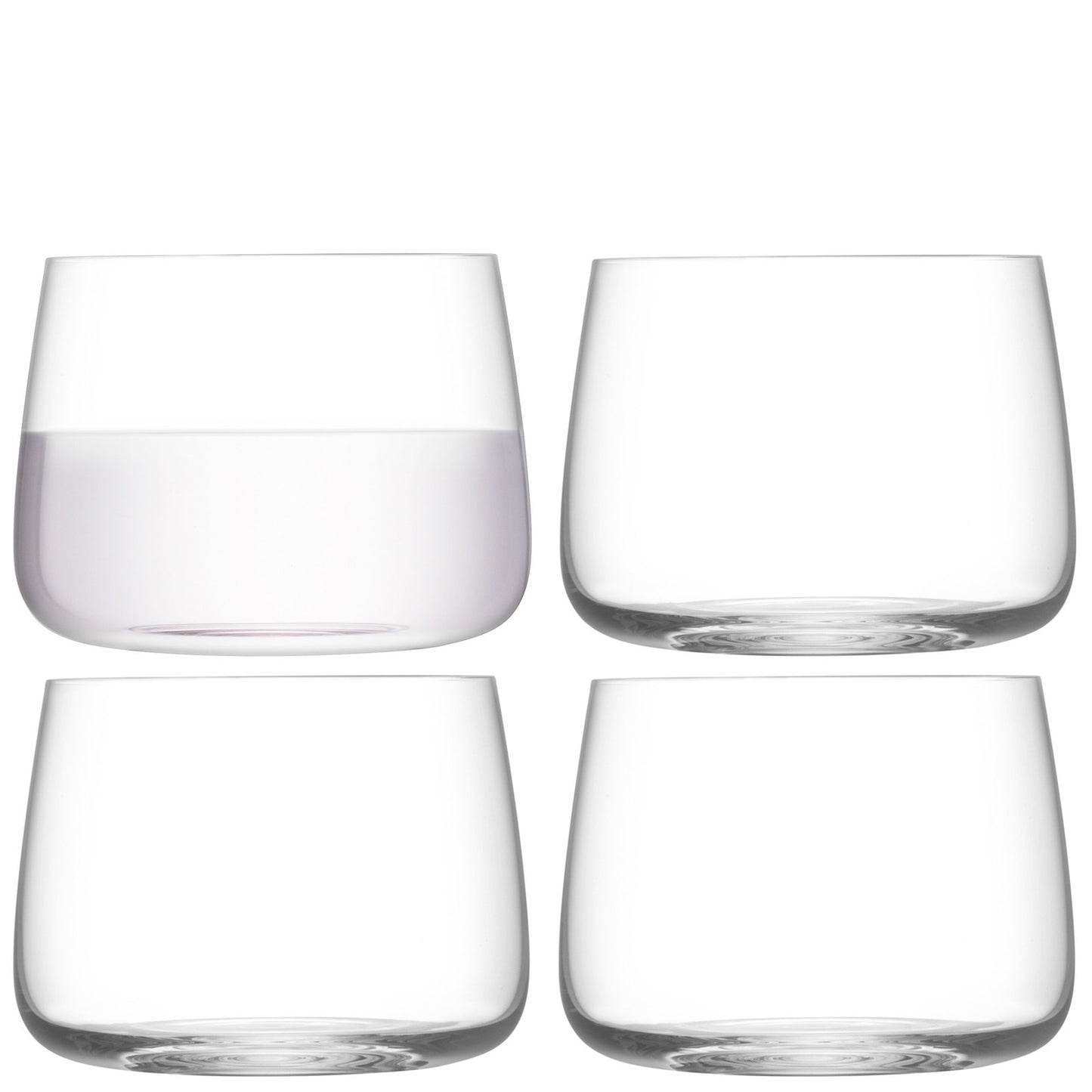 Metropolitan Stemless Glasses Set of 4 by LSA Glass