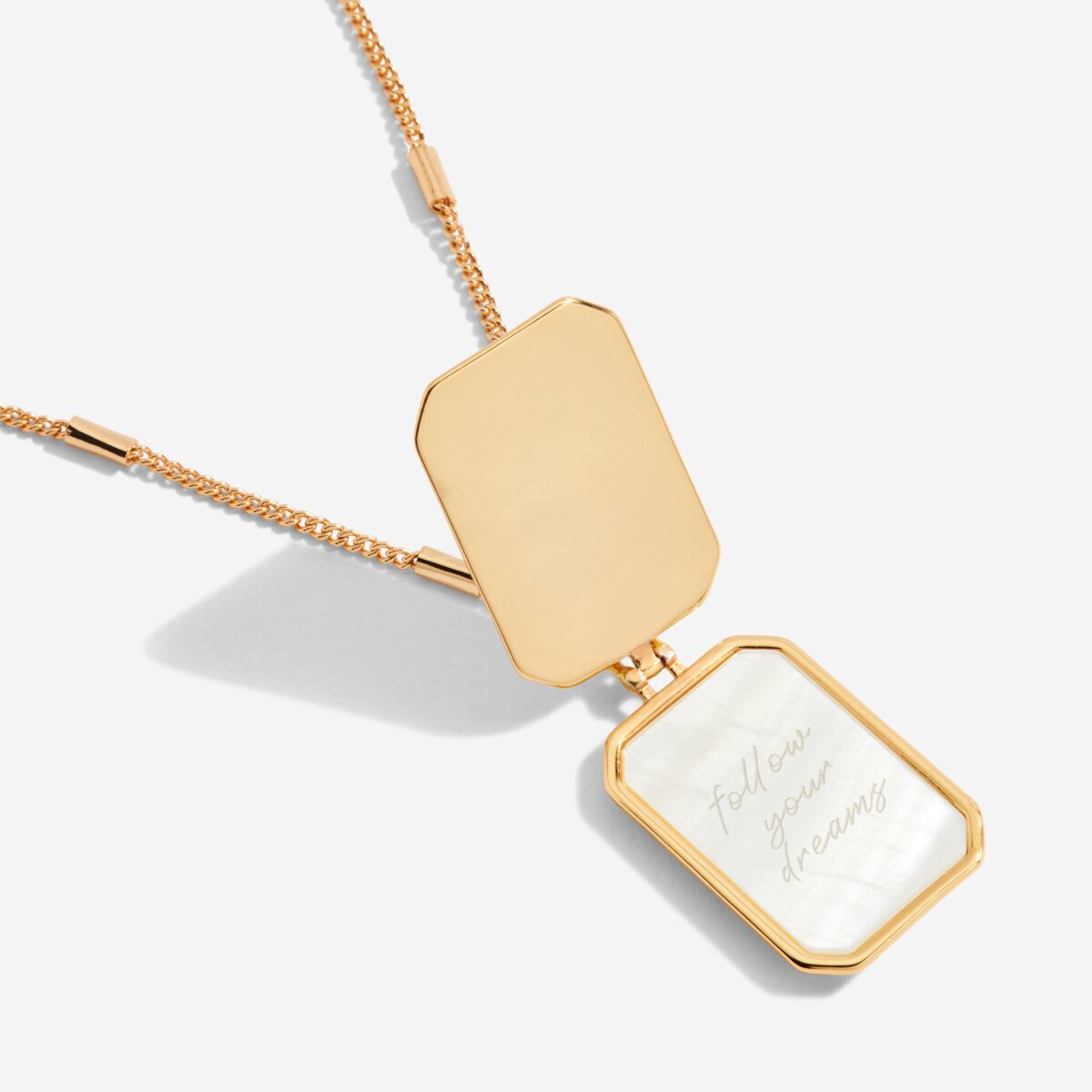 My Moments Locket Necklace | Joma Jewellery | Follow Your Dreams | Gold