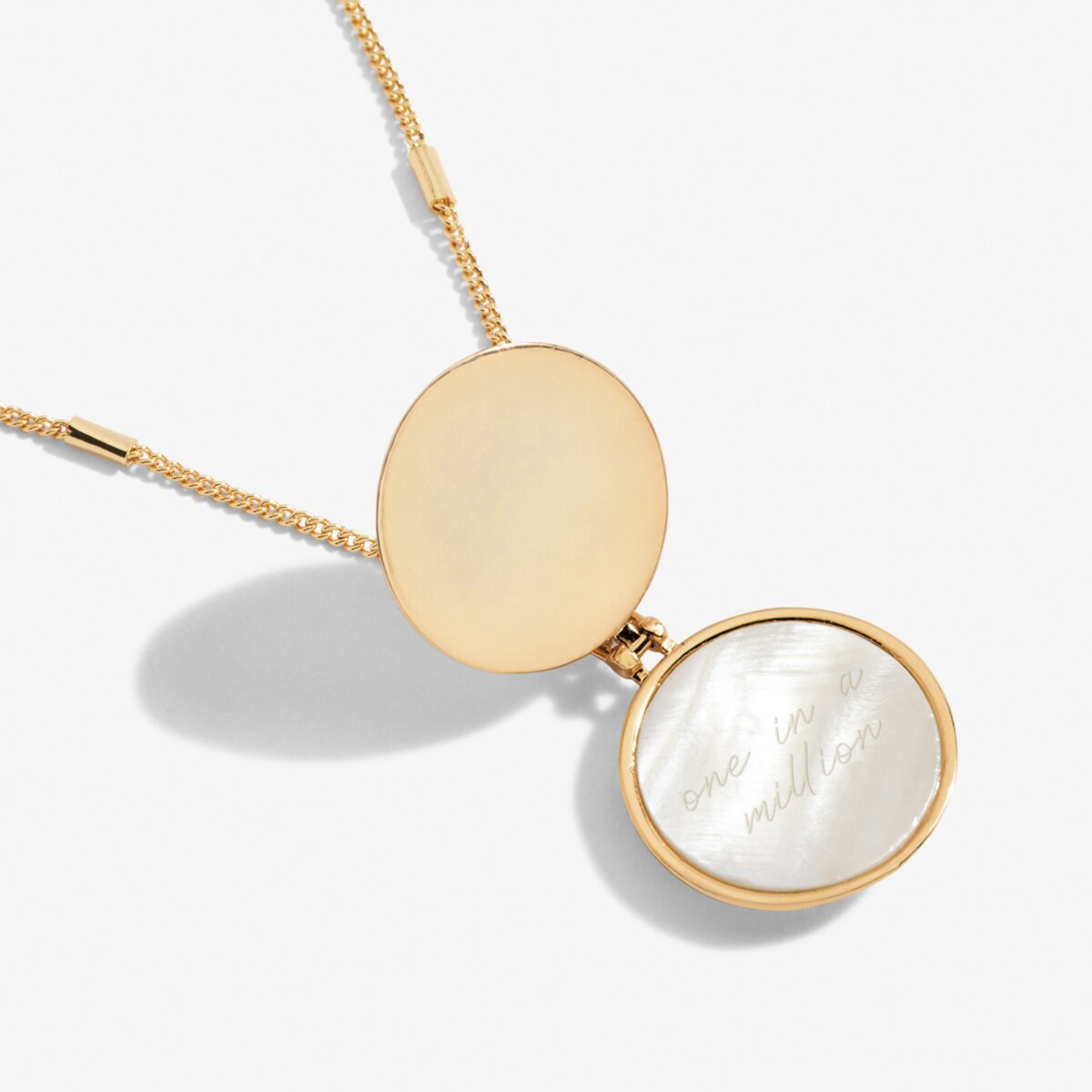 My Moments Locket Necklace | Joma Jewellery | One In A Million | Gold