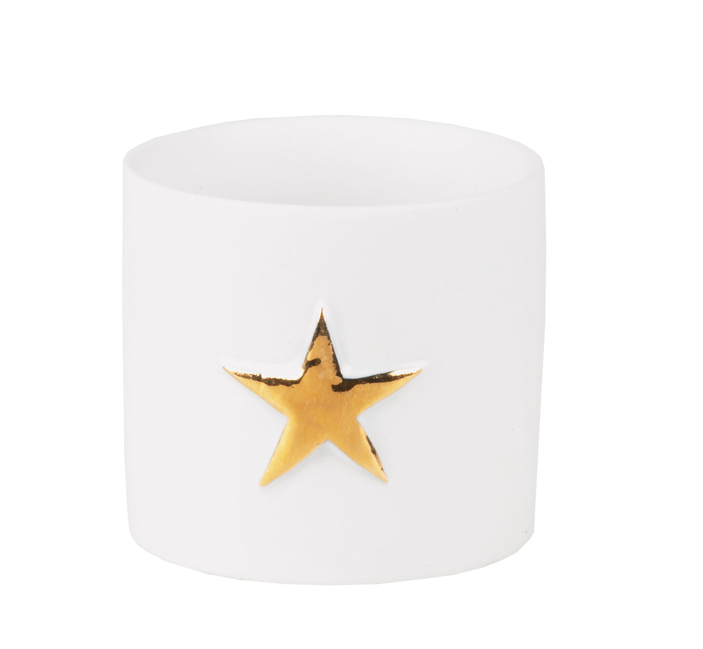 Star Tealight Holders - Set of 2 | Gold or Silver