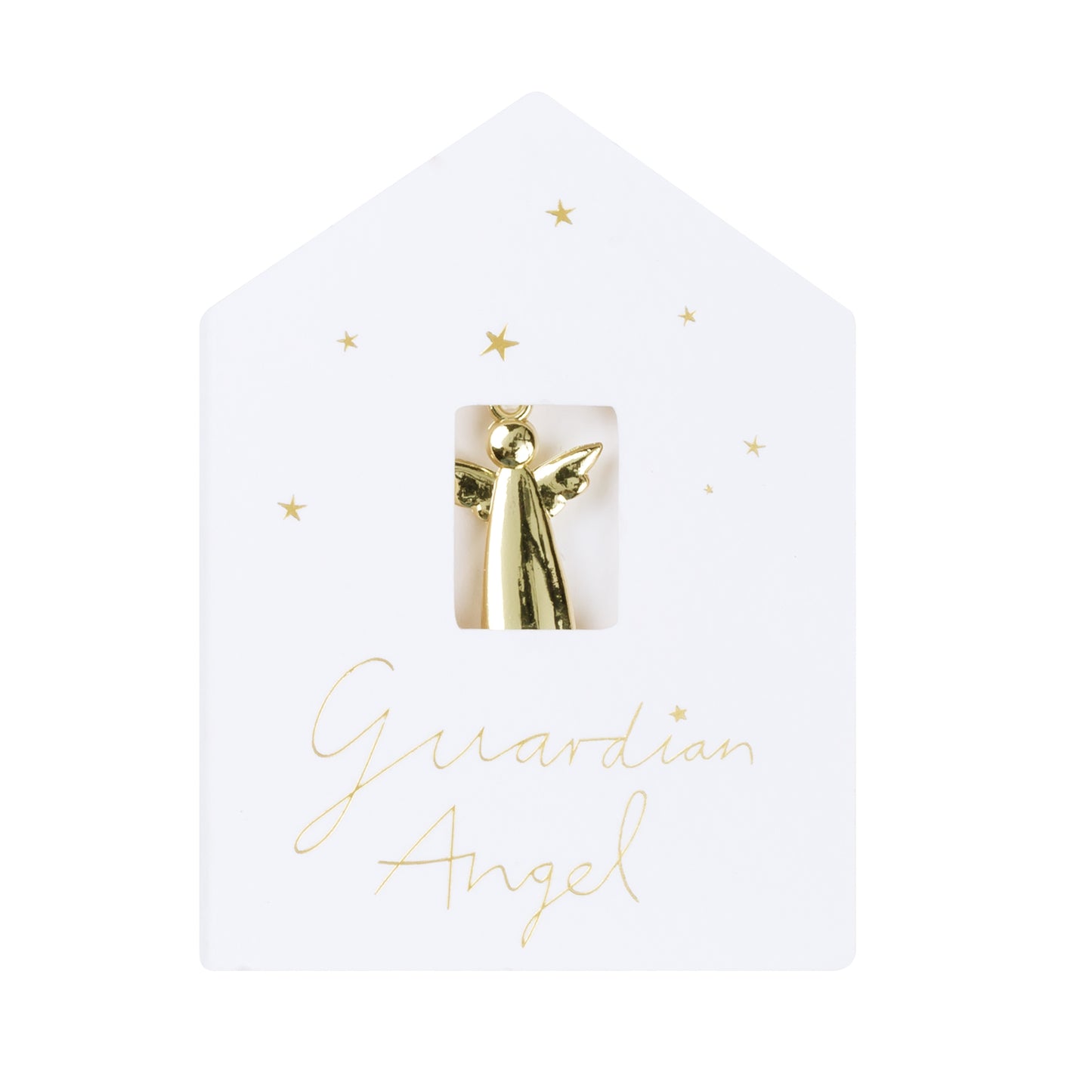 Always By Your Side | Christmas Guardian Angel | Gold